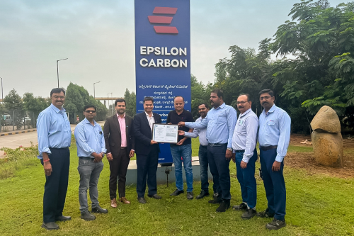 Epsilon Carbon Receives ISCC PLUS Certification for its Karnataka, India manufacturing plant, Strengthening Leadership in Sustainable Carbon Black Production